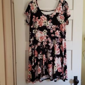 Floral babydoll dress